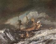 Boat and war Joseph Mallord William Turner